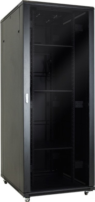 D-Net 42U Floor Stand Cabinet 800 x 800 With 4 Fan and 2 Shelf | D-NET-42U