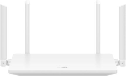 Huawei WiFi AX2 Router, 3x 10/100/1000 Mbps WAN/LAN Ports, LED Indicator, HarmonyOS Mesh+, 2.4GHz & 5GHz Frequency Band, Up to 1500 Mbps Wireless Transmission Rate, 100 Pack, White | WS7001