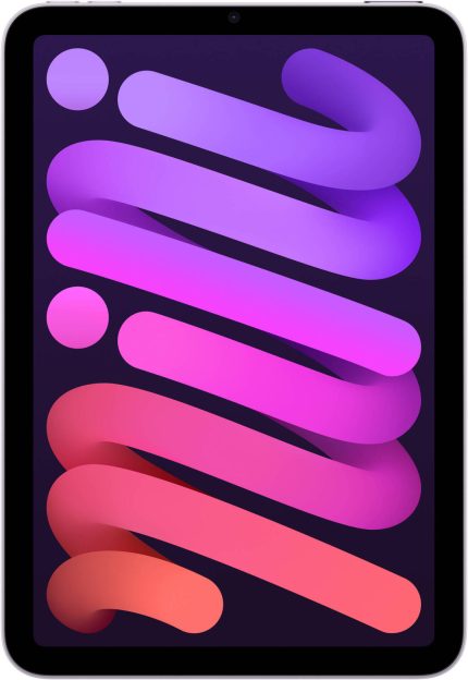 Apple iPad Mini Tablet, 7th Gen, 8.3'' Multi-Touch Liquid Retina Display Tablet, A17 Pro Chip, 256GB Storage, Bluetooth 5.3, Wi-Fi Only, Touch ID, Purple | MXNE3LL/A